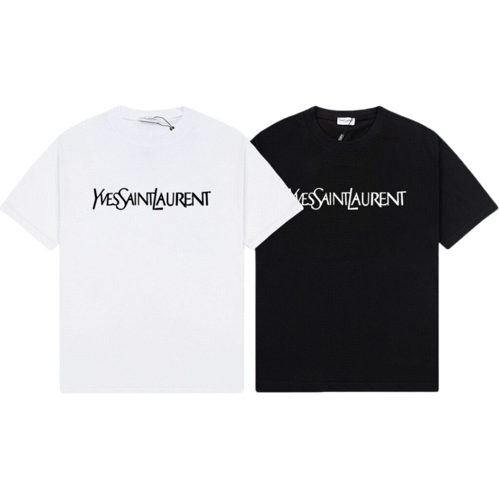 サンローラン Saint Laurent 25SS シリコン3Dロゴ ショートスリーブTシャツ