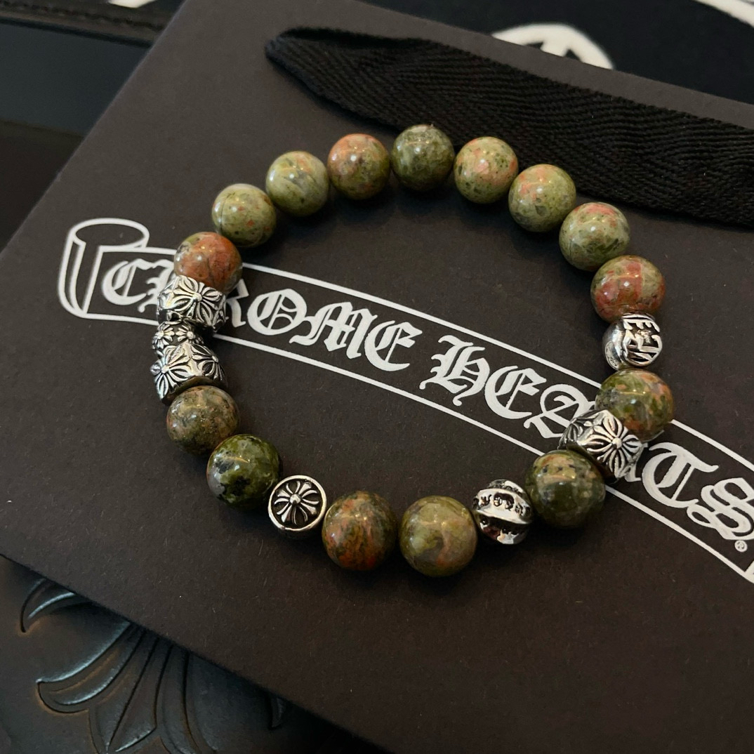 クロムハーツ「Chrome Hearts」ブレスレット - ヴィンテージ&ロックテイスト ペア用