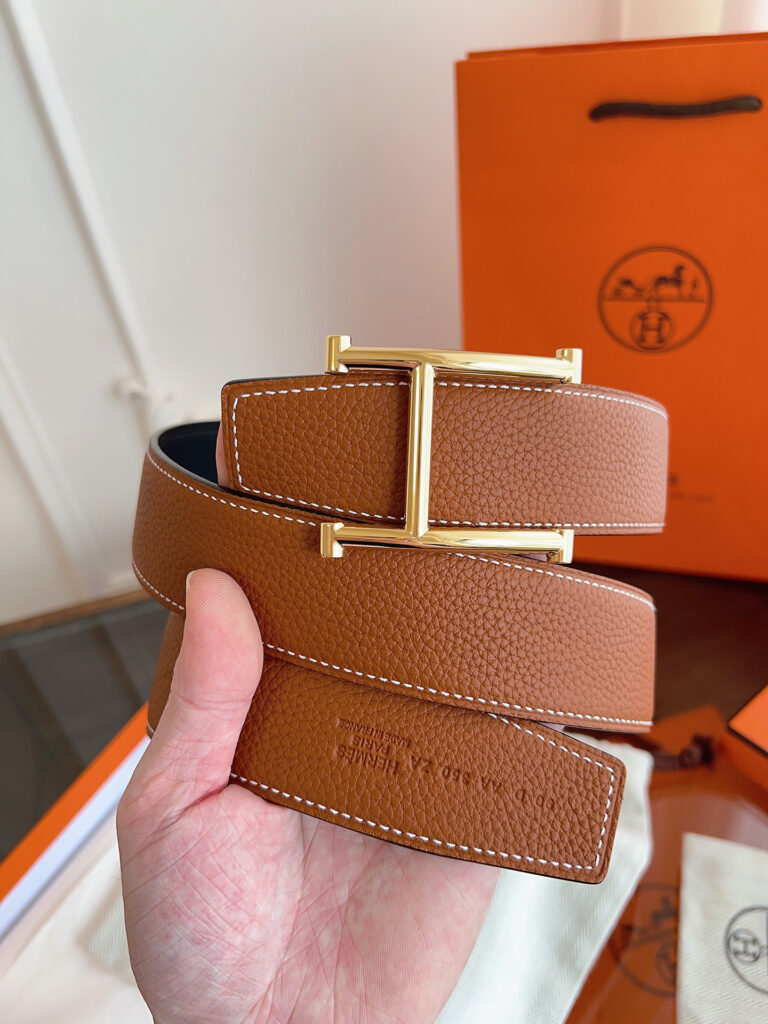 【限定入荷】Hermès フレンチ紳士ベルト「全長約 100cm」