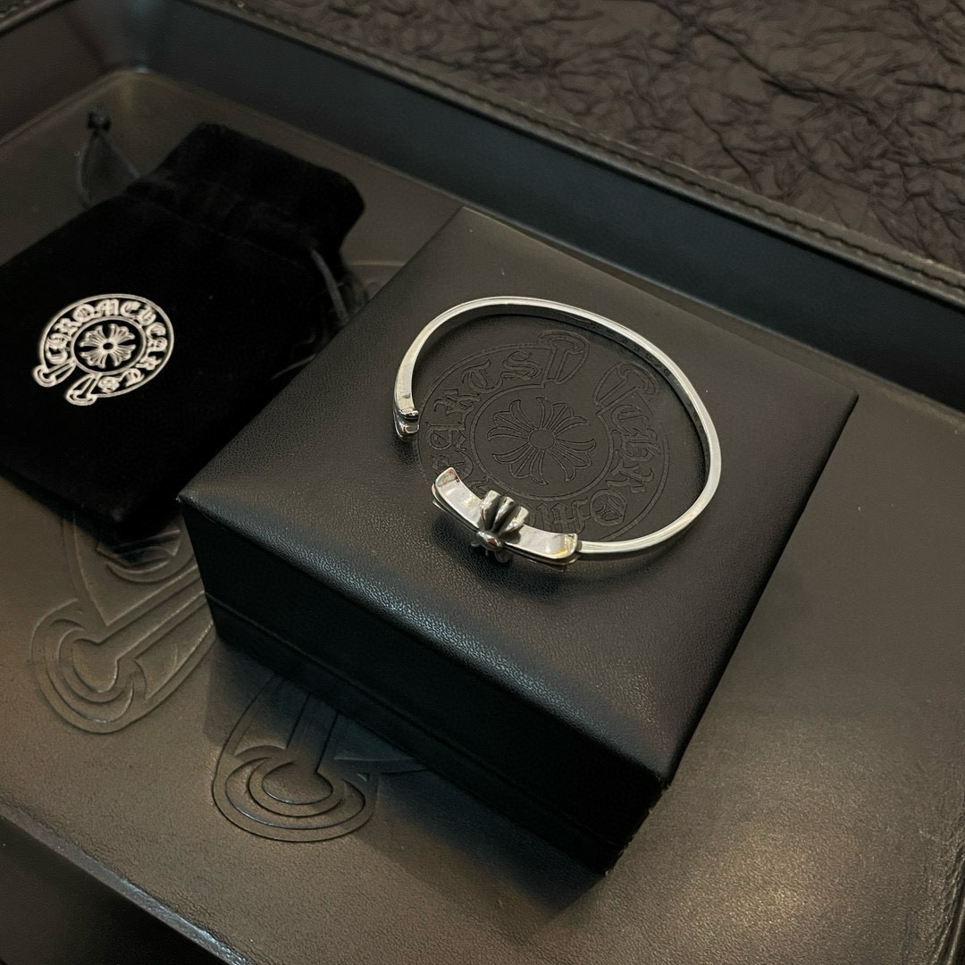 クロムハーツ「Chrome Hearts」ブレスレット - ヴィンテージ&ロックテイスト ペア用