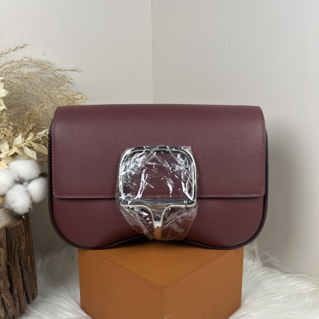 【厳選新入荷】エルメス Della Cavalleria Elan サドル金具クロスボディバッグ「乗馬モチーフ本革ショルダー」