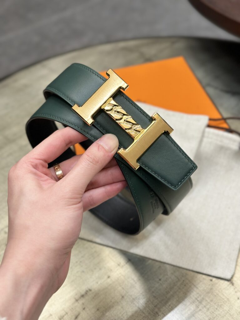 【限定入荷】Hermès フレンチ紳士ベルト「全長約 100cm」