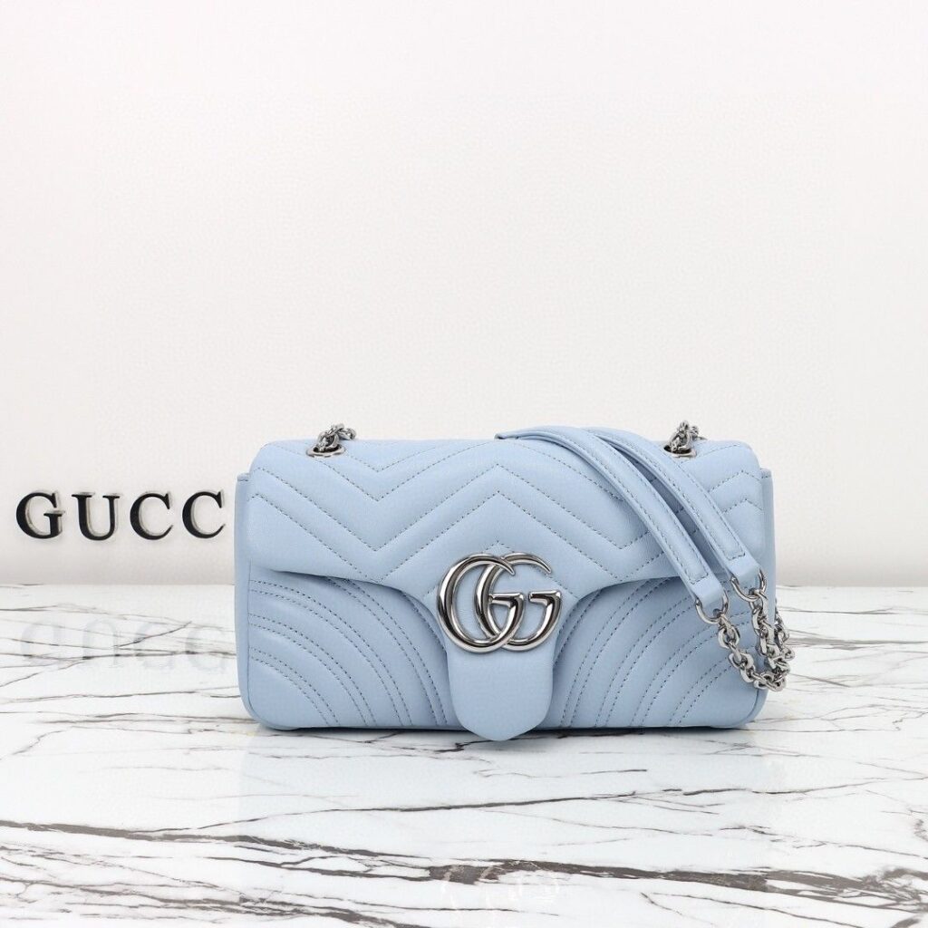 グッチ〔GGマーモント〕ミディアム ショルダーバッグ「GG Marmont Bag」