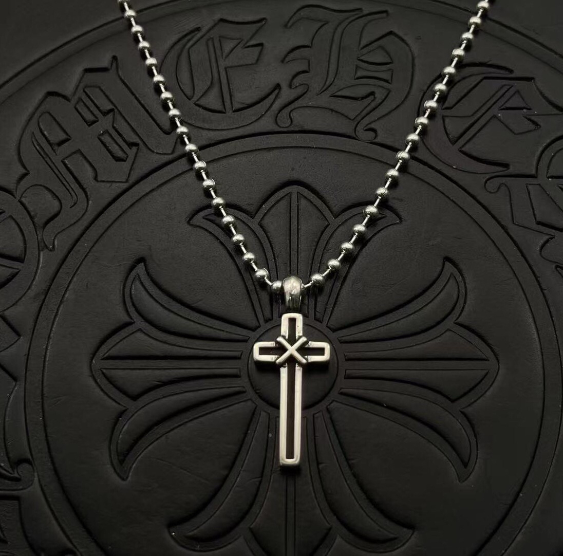 クロムハーツ「Chrome Hearts」シンプルペンダントネックレス - ユニセックス
