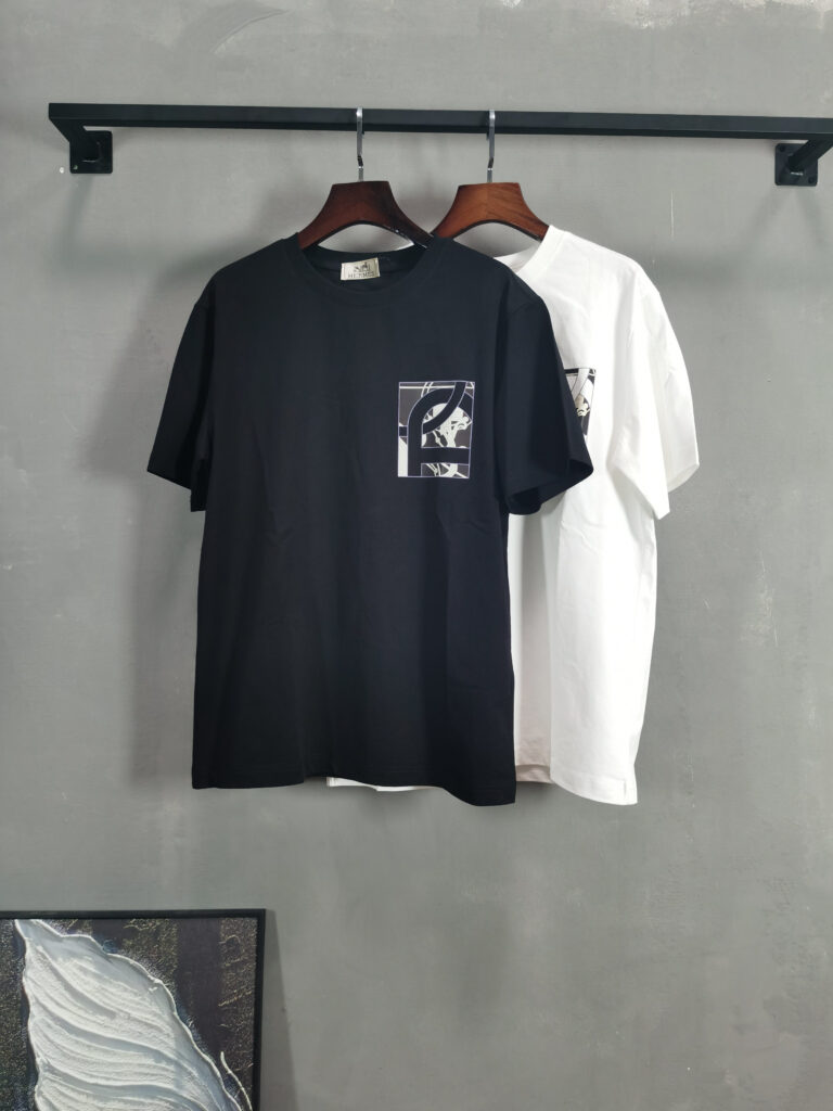 エルメス「Hermès」 クルーネックTシャツ 軽やかな着心地 春夏新作