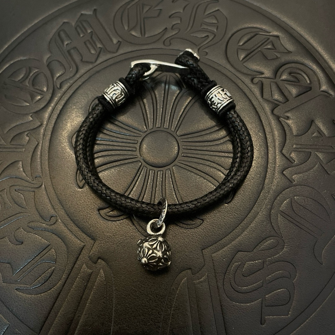クロムハーツ「Chrome Hearts」ブレスレット - ヴィンテージ&ロックテイスト ペア用