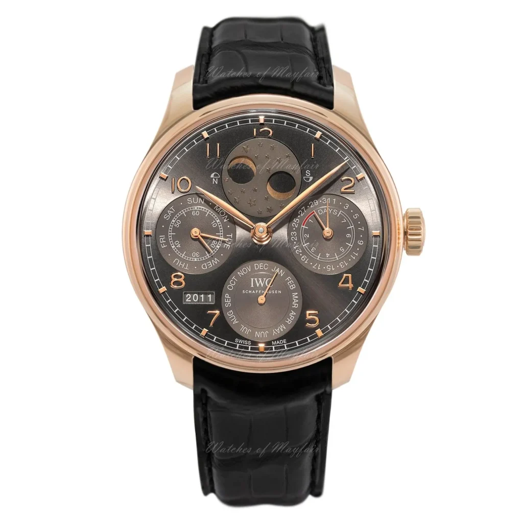 アイ・ダブリュー・シー「IWC」ポルトギーゼ パーペチュアルカレンダー 腕時計 41mm