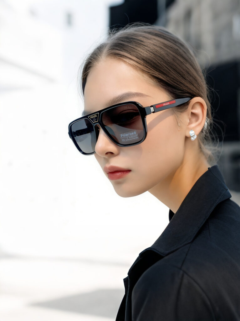 【厳選在庫】Prada ビジネス兼用高級サングラス「全天候遮光」