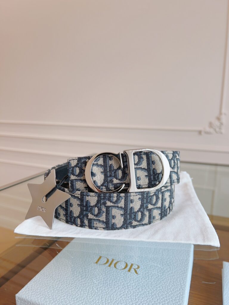 ディオール Dior 30 Montaigne CD 両面使いベルト 35mm(全長 100cm)