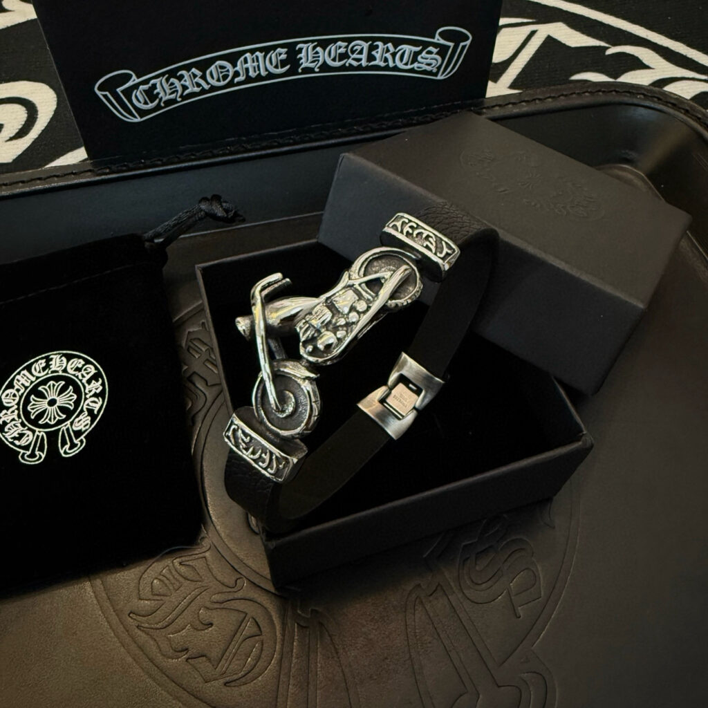 クロムハーツ「Chrome Hearts」ブレスレット - ヴィンテージ&ロックテイスト ペア用