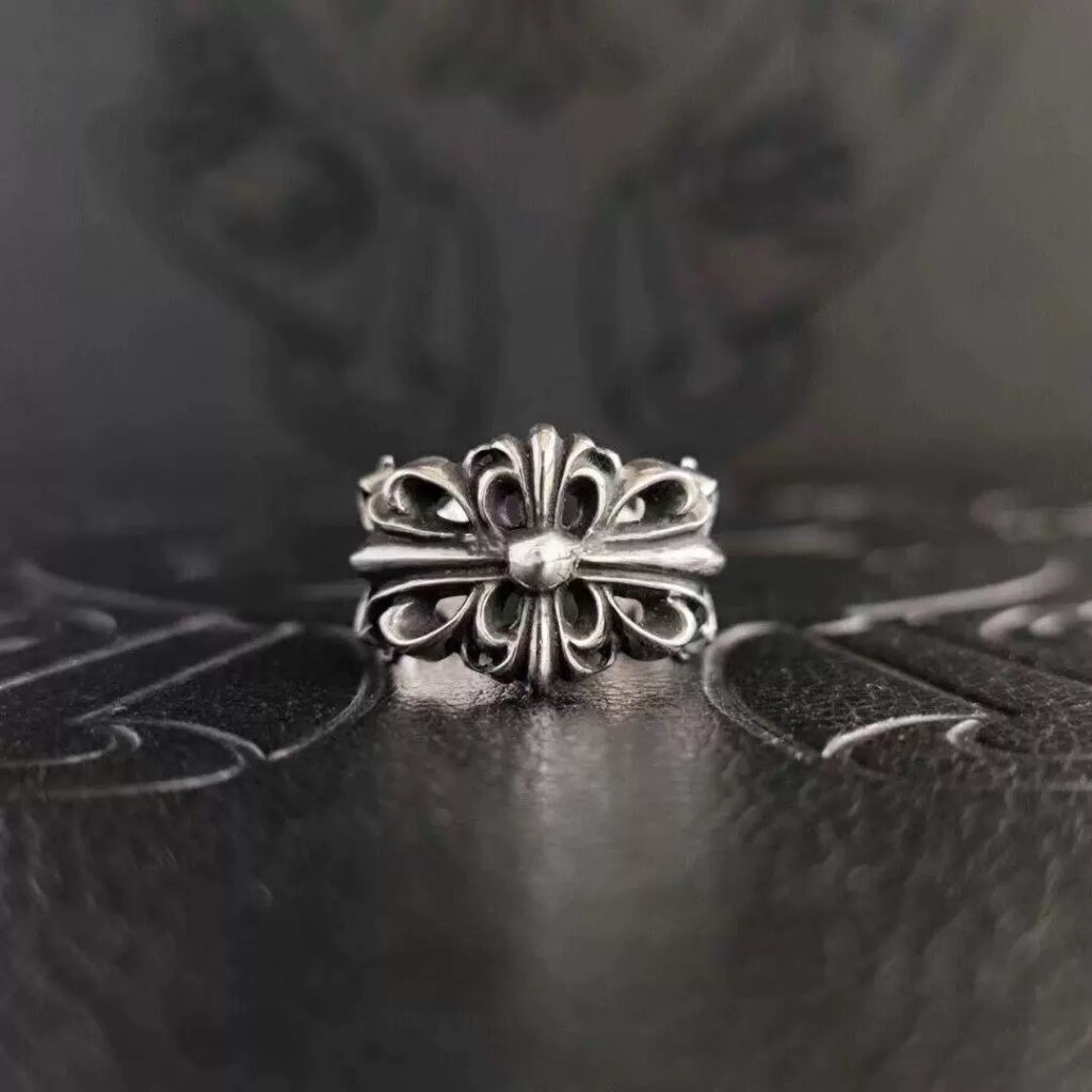 クロムハーツ「Chrome Hearts」クラシックヴィンテージ＆モダンリング - サイズ調整可能