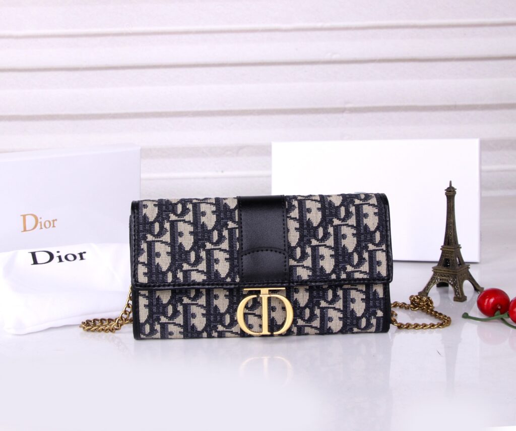ディオール「Dior」Montaigne ロングウォレット財布