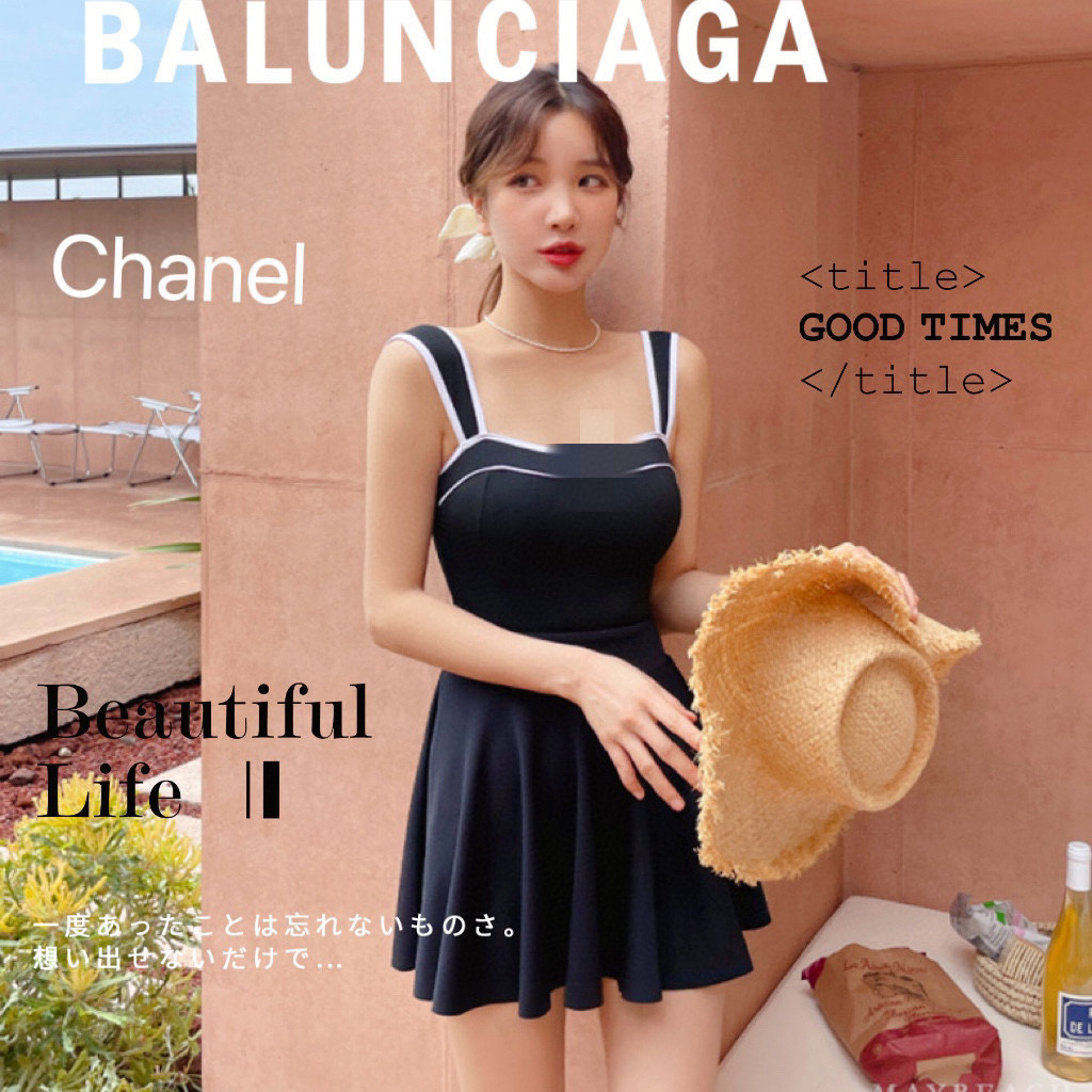シャネル「Chanel」ワンピース水着「2025夏季限定・人気プレミアムスイム登場！」