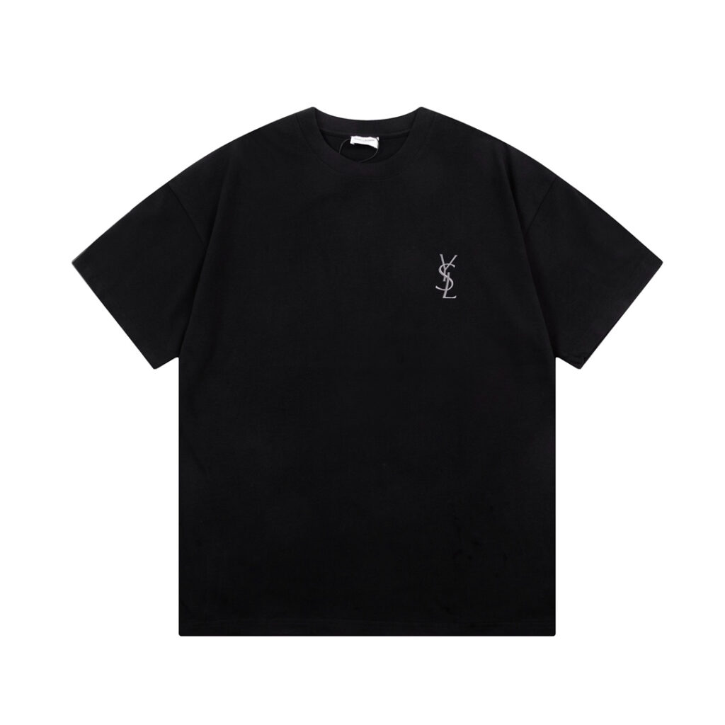 サンローラン Saint Laurent エンブロイダードロゴ トップス