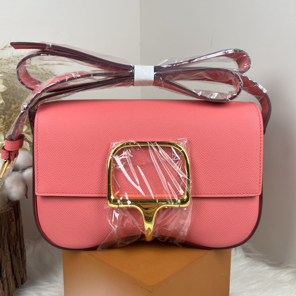 【厳選新入荷】エルメス Della Cavalleria Elan サドル金具クロスボディバッグ「乗馬モチーフ本革ショルダー」