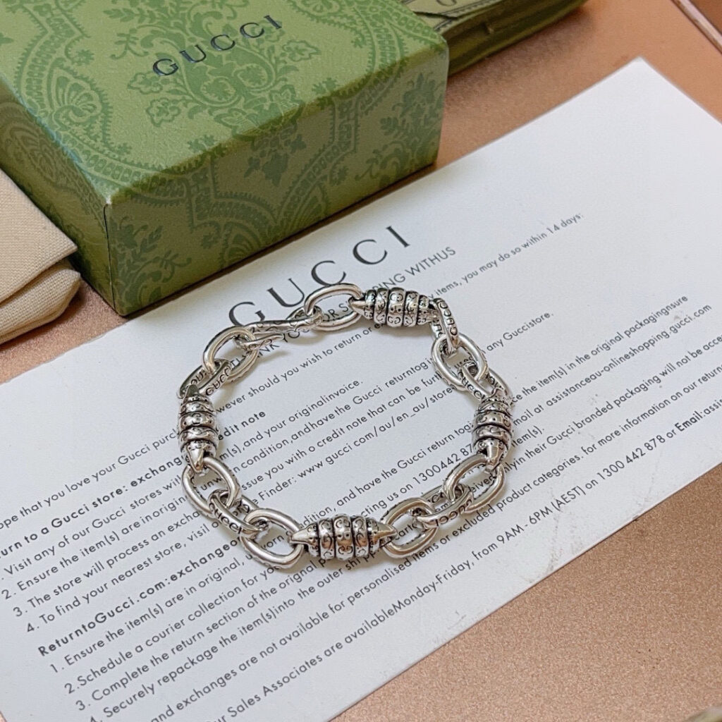 グッチ「Gucci」 インターロッキングG ブレスレット