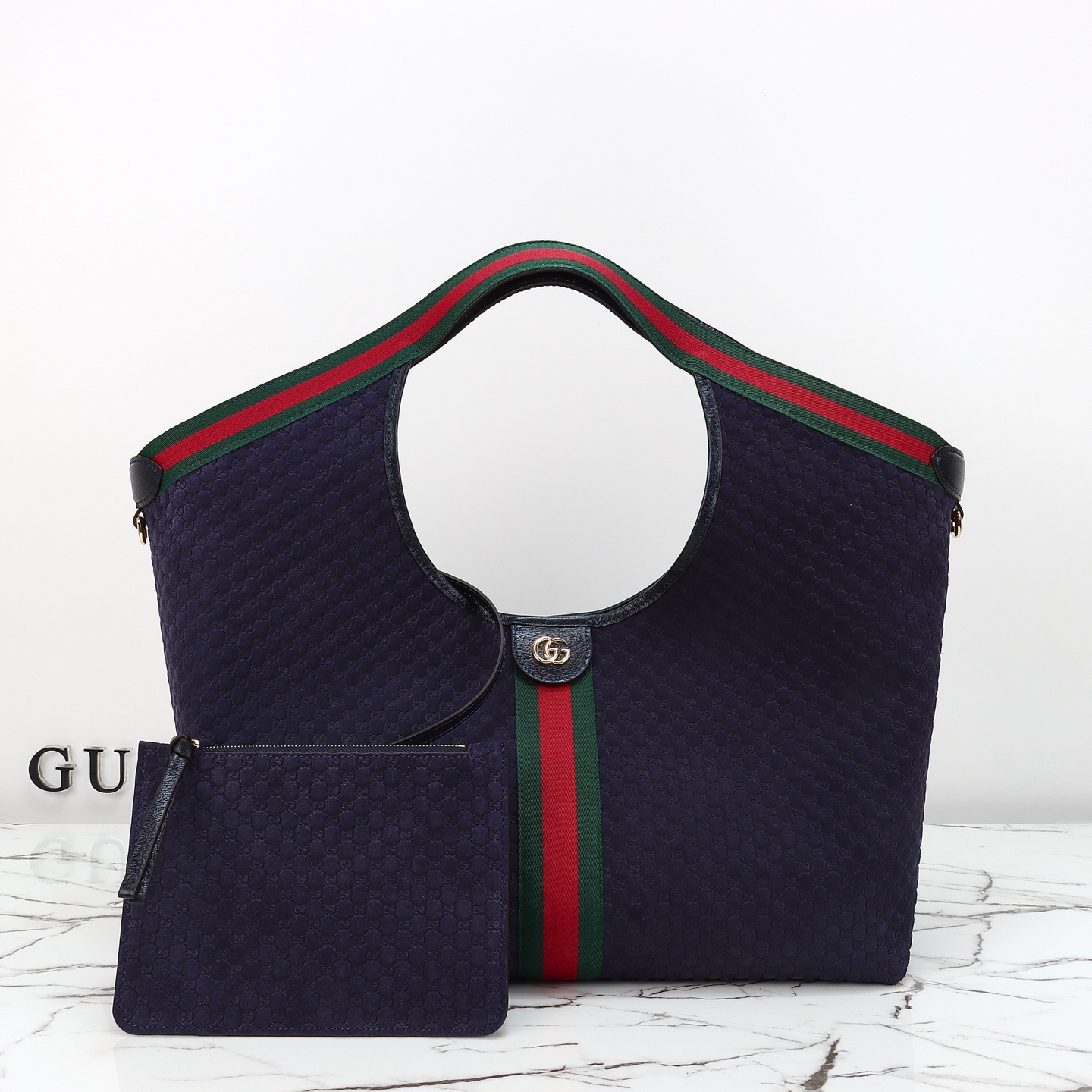グッチ リド〔グッチ ジリオ〕ラージ トートバッグ「Lido Bag」