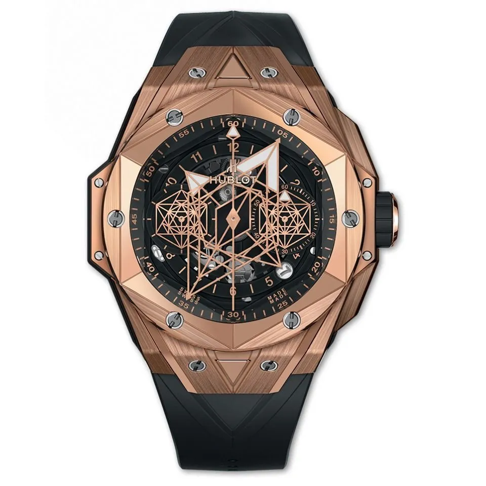 ウブロ「Hublot」 Big Bang Unico Sang Bleu II 腕時計 45MM