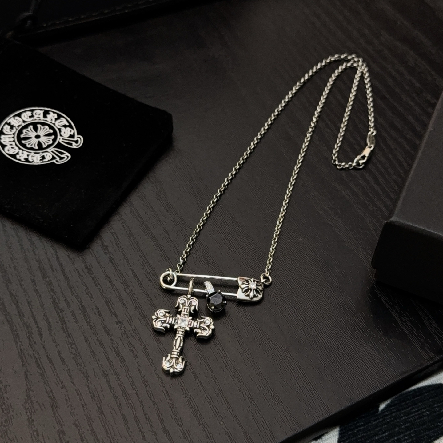 クロムハーツ「Chrome Hearts」シンプルペンダントネックレス - ユニセックス