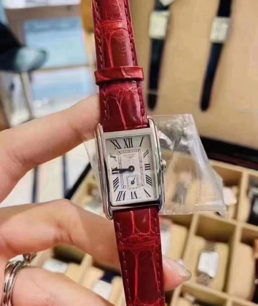 ロンジン「Longines」DolceVitaスクエアケース レディースウォッチ41MM