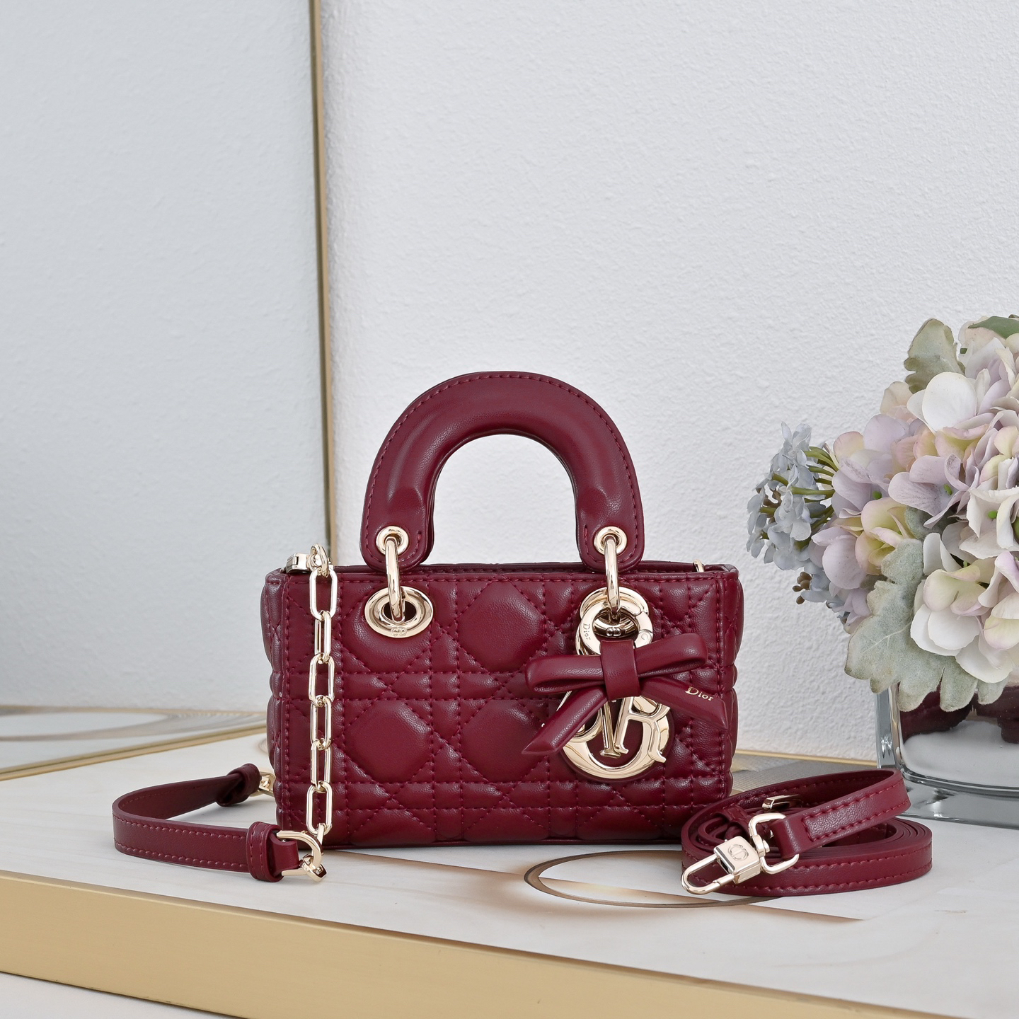 【入手困難品】ディオール レディ ディージョイ ハンドバッグ「Lady D‑Joy Bag」