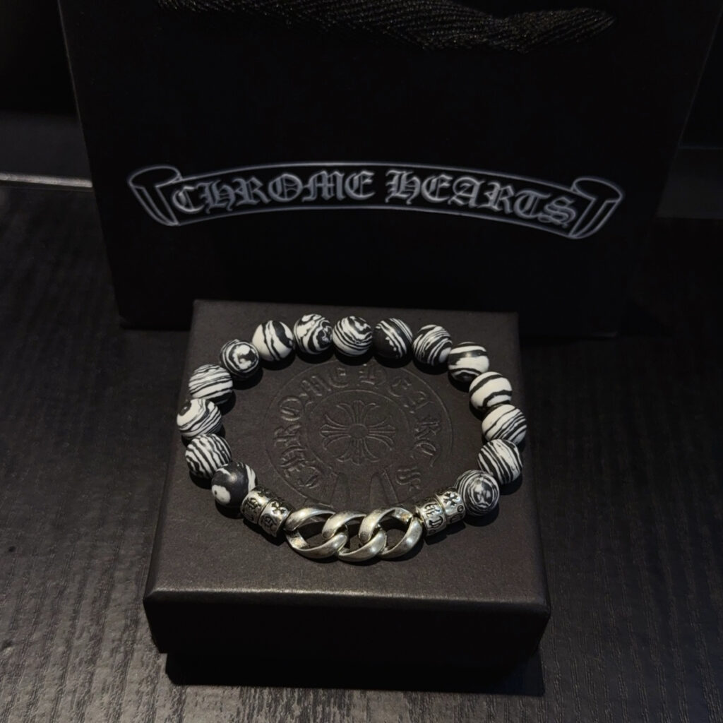 クロムハーツ「Chrome Hearts」ブレスレット - ヴィンテージ＆ロックテイスト ペア用