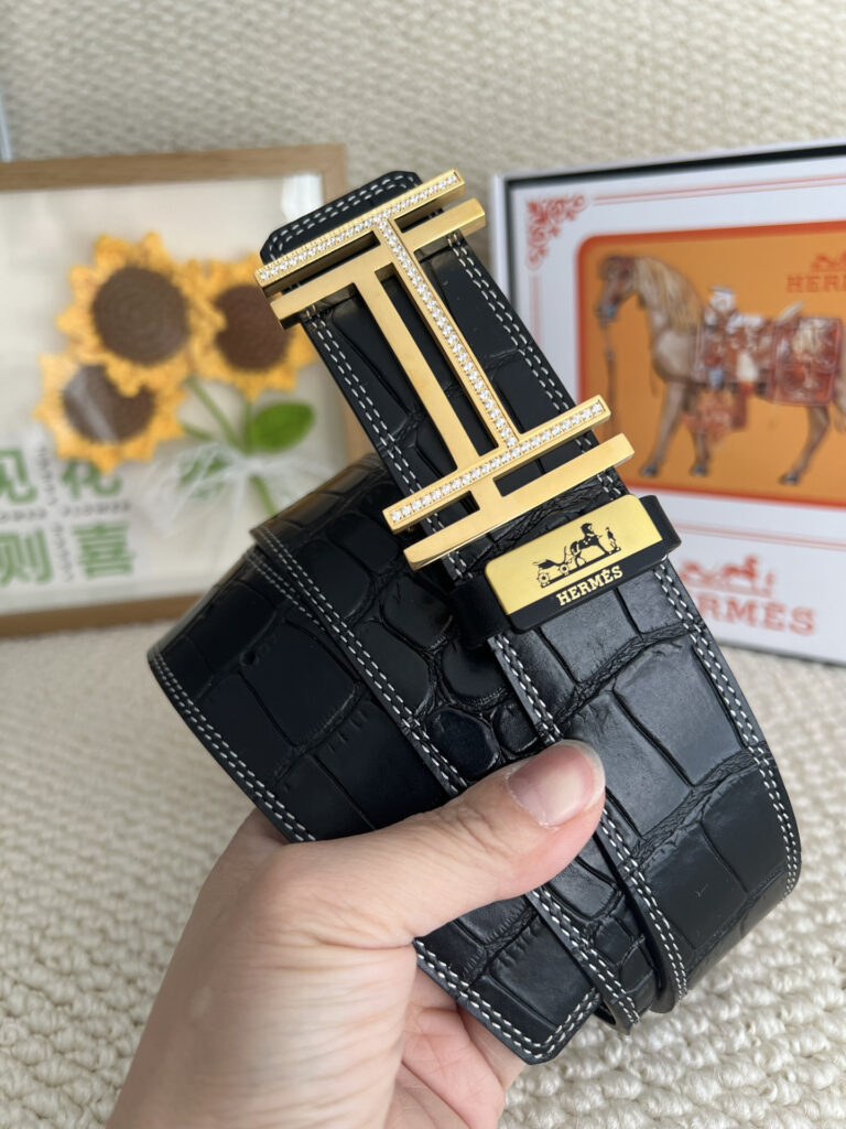 【限定入荷】Hermès フレンチ紳士ベルト「全長約 100cm」