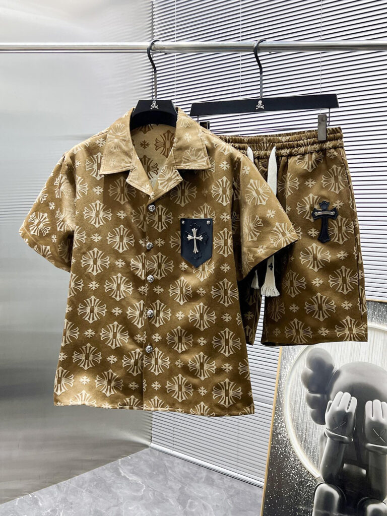 クロムハーツ「Chrome Hearts」 2026 新作 半袖Tシャツ ショートパンツ セット
