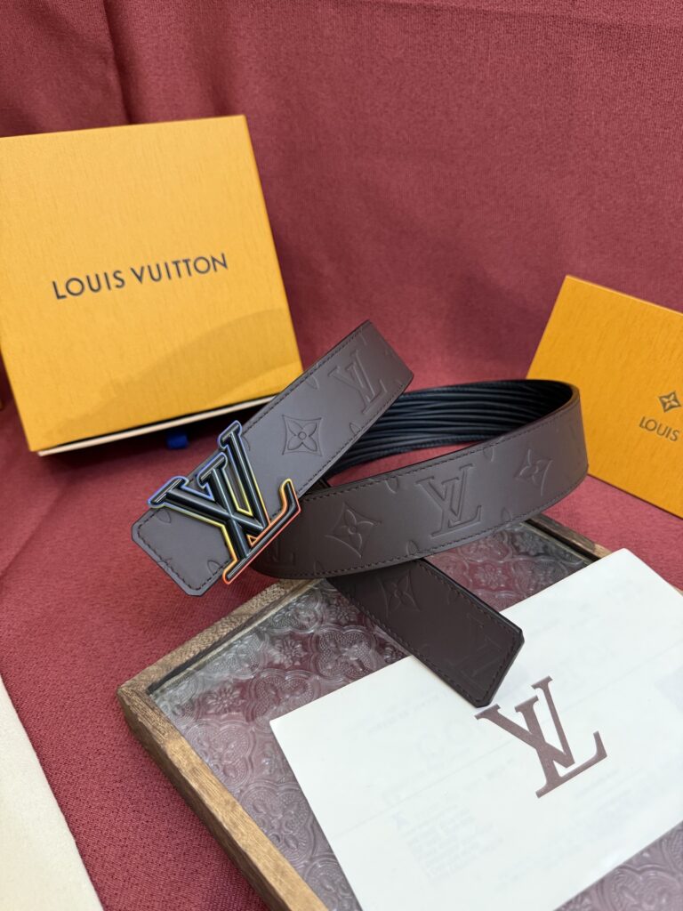 【日本未入荷】ルイヴィトン LV Dimension 両面使いベルト 40mm(全長約 100cm)