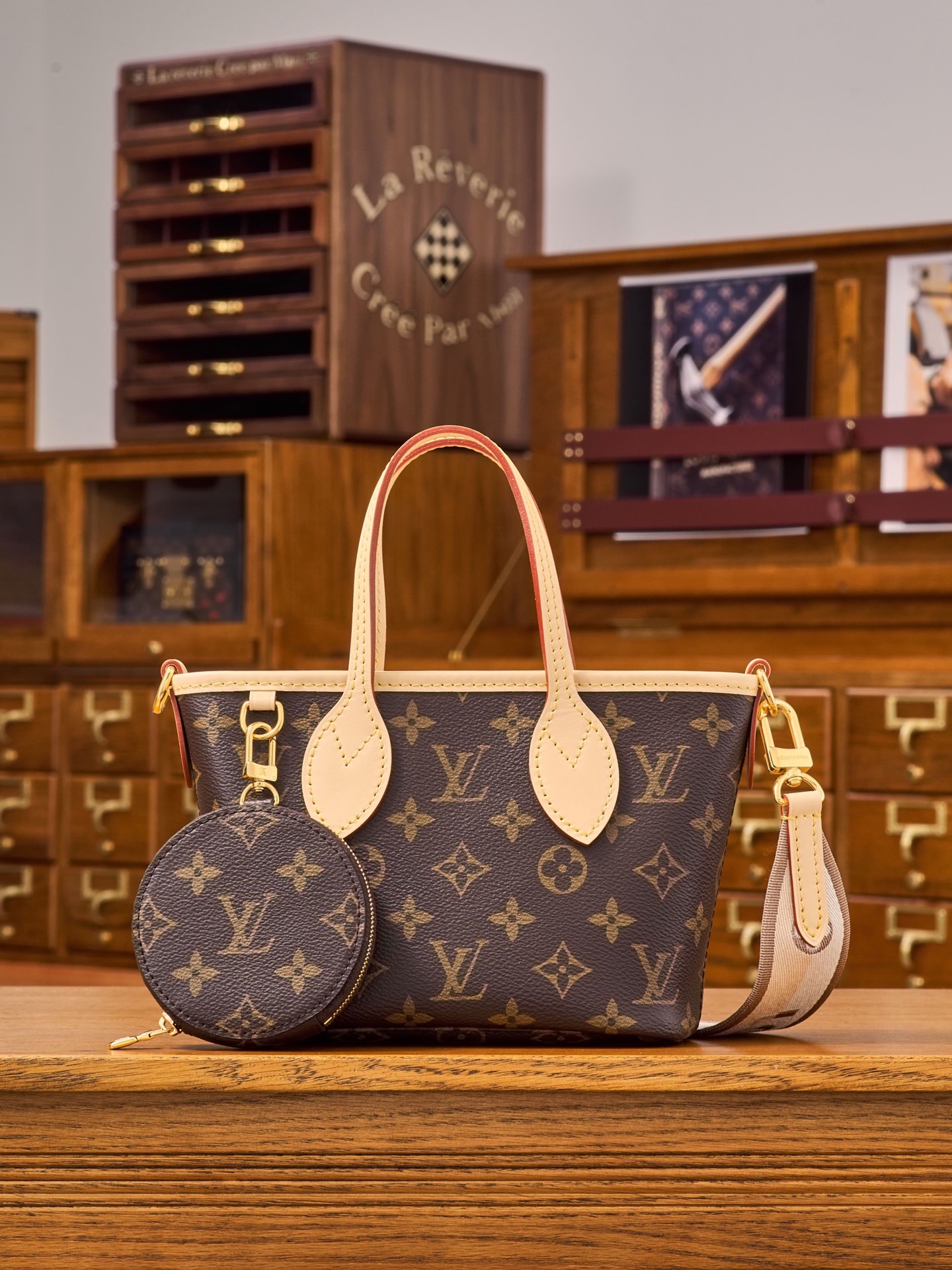 ルイ・ヴィトン ネヴァーフル BB バッグ「Neverfull Bag」