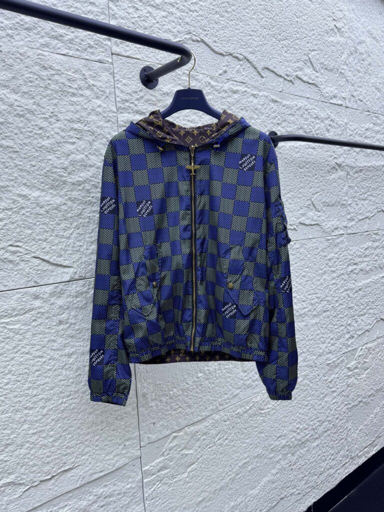 ルイ・ヴィトン「Louis Vuitton」Damier ダブルフェイス ウィンドブレーカー ジャケット