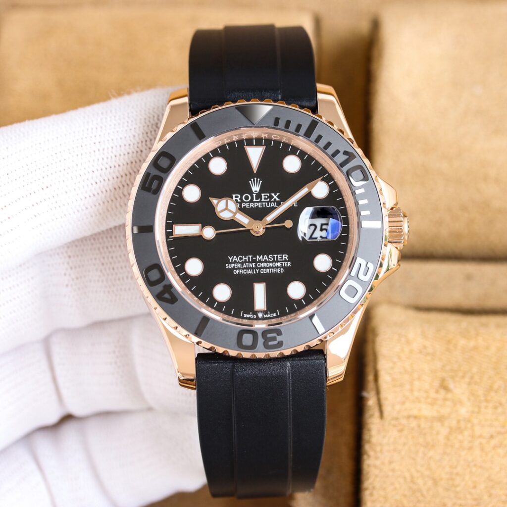 ロレックス［Rolex］ヨットマスター シリーズ 超強アイスブルー夜光モデル — 航海の闇を照らす究極の輝き40MM