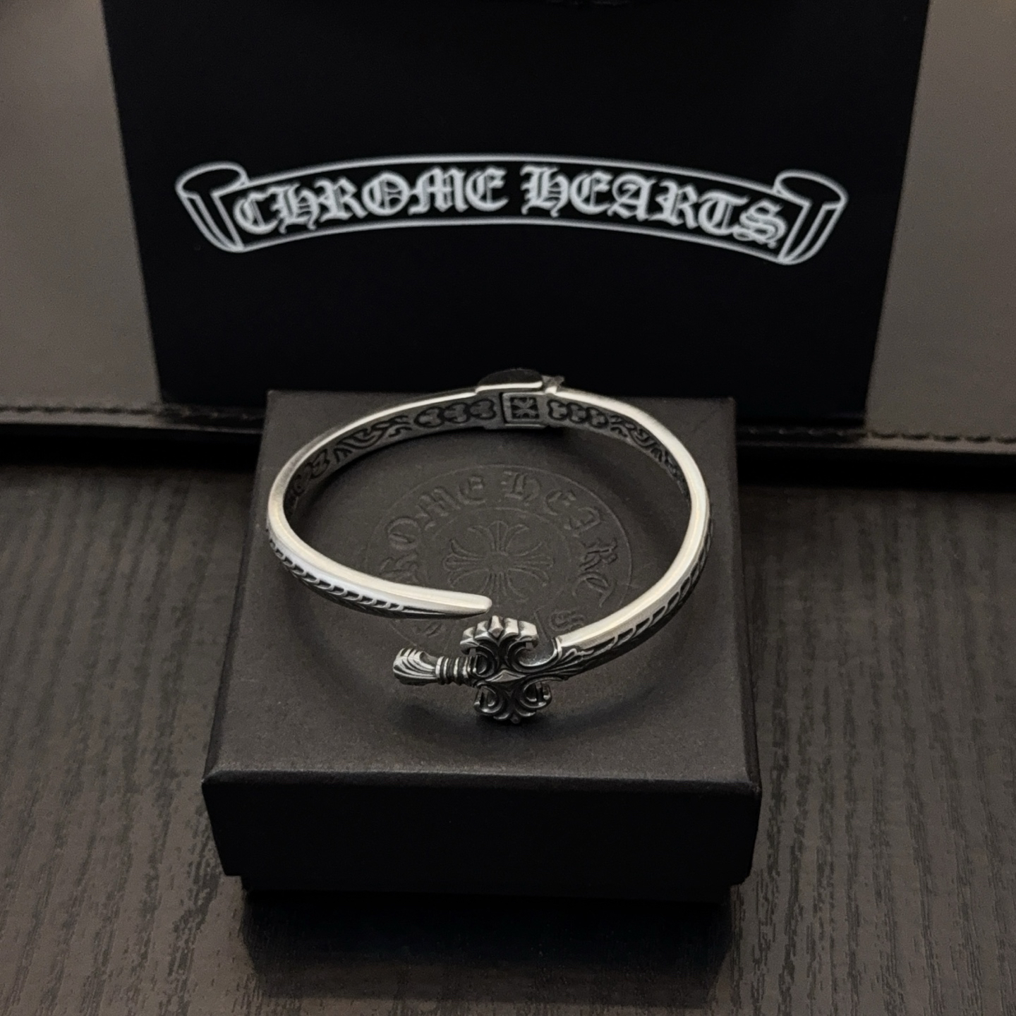 クロムハーツ「Chrome Hearts」ブレスレット - ヴィンテージ&ロックテイスト ペア用