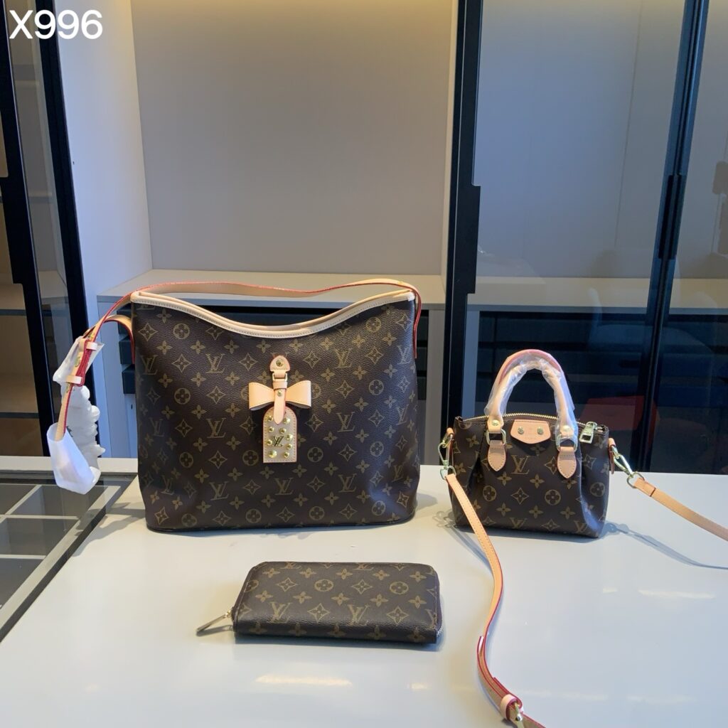 「ルイ・ヴィトン」LOUIS VUITTON ショルダーバッグ＋ミニハンドバッグ＋長財布 3 点セット 限定セール 大人気販売中