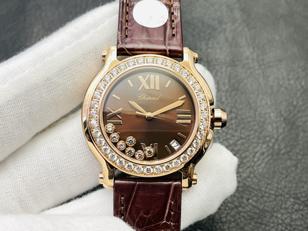 ショパール「Chopard」ハッピーダイヤモンド レディースウォッチ36MM