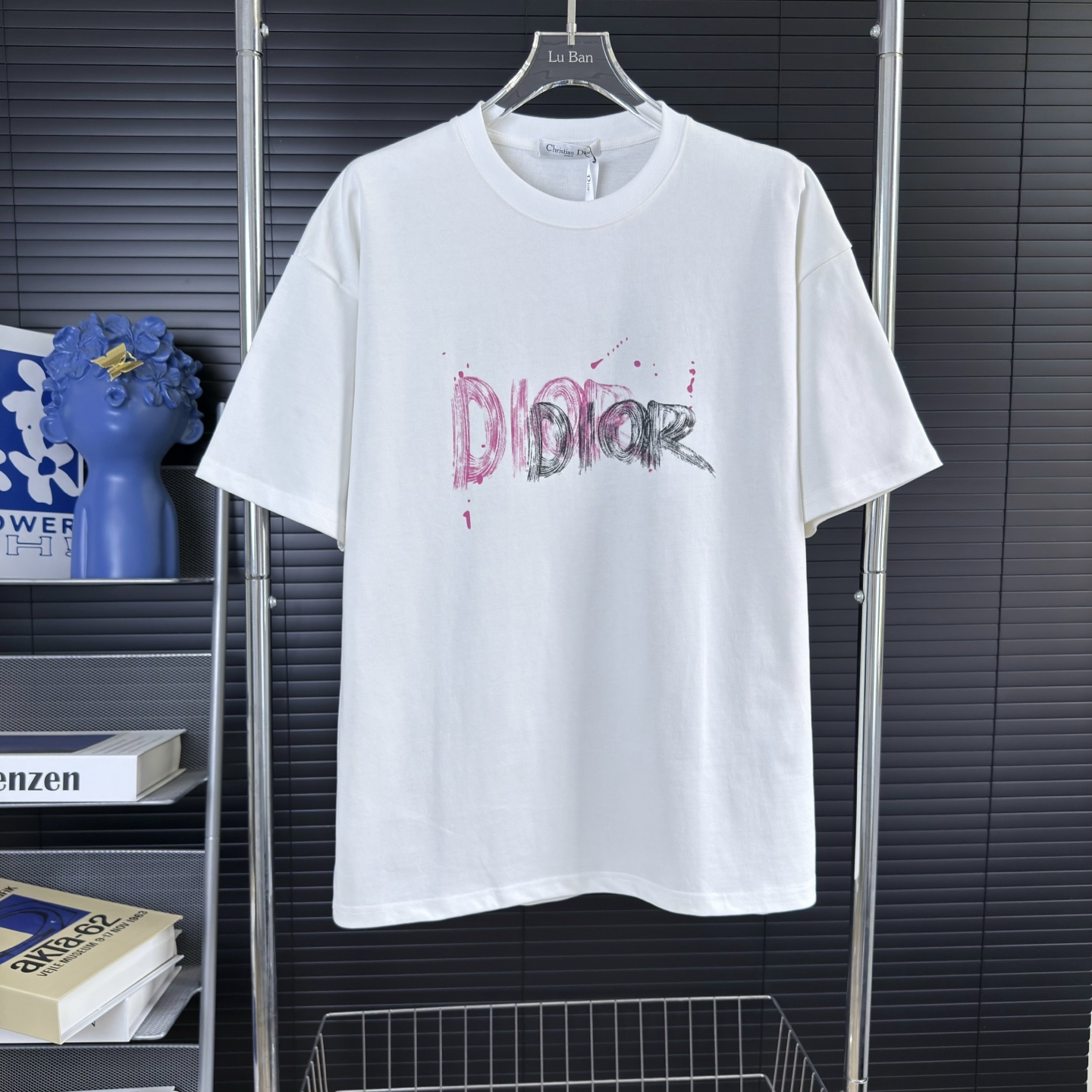 ディオール Dior 25SS クラシック グラフィティ ロゴ プリントTシャツ