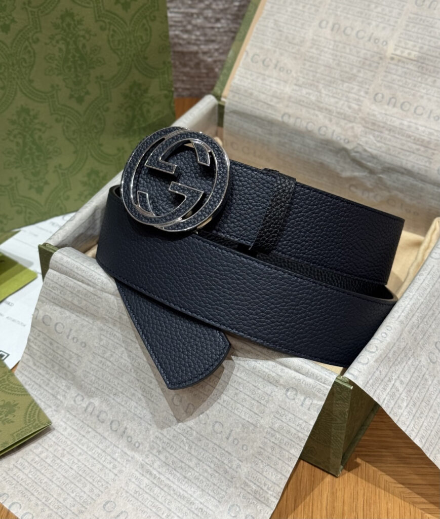 【在庫新登場】Gucci イタリアンテイストベルト「全長約 100cm」