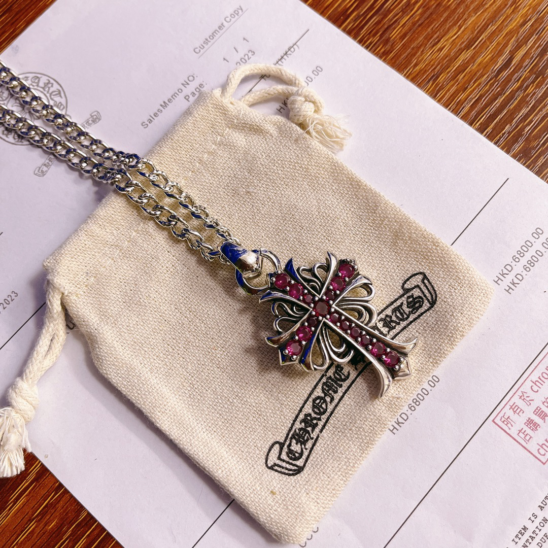 クロムハーツ「Chrome Hearts」シンプルペンダントネックレス - ユニセックス