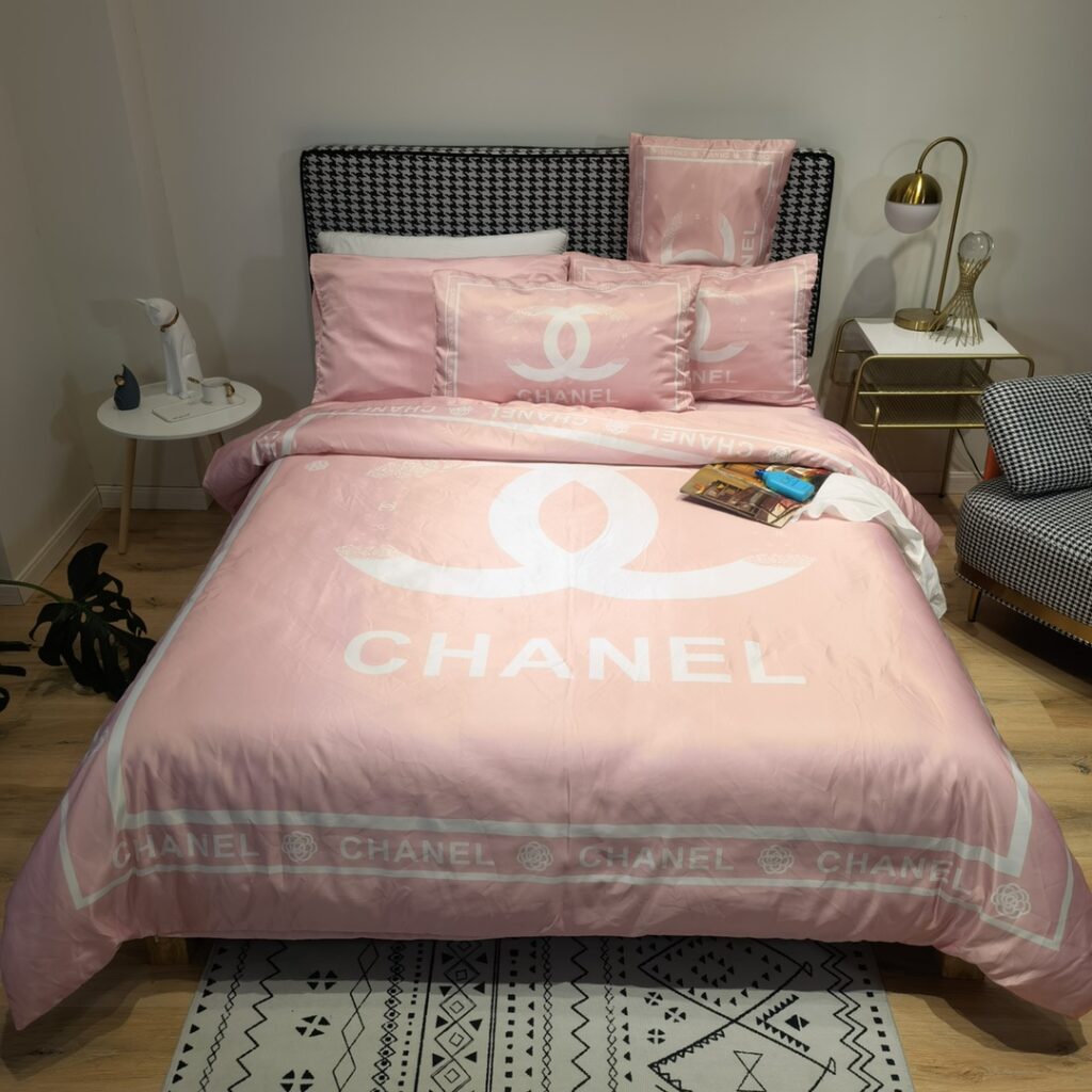 シャネル「Chanel」プレミアムコットン デジタルプリント 4点セット