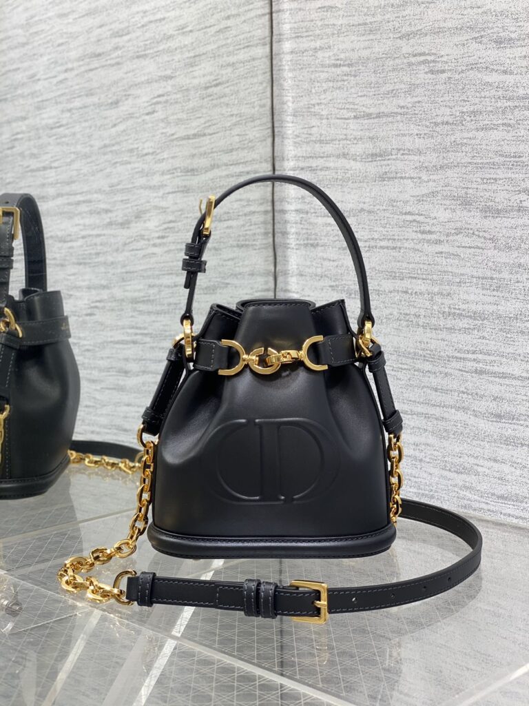 ディオール「Dior」C'est Dior バケットバッグ トランペット（オブリーク プリント）