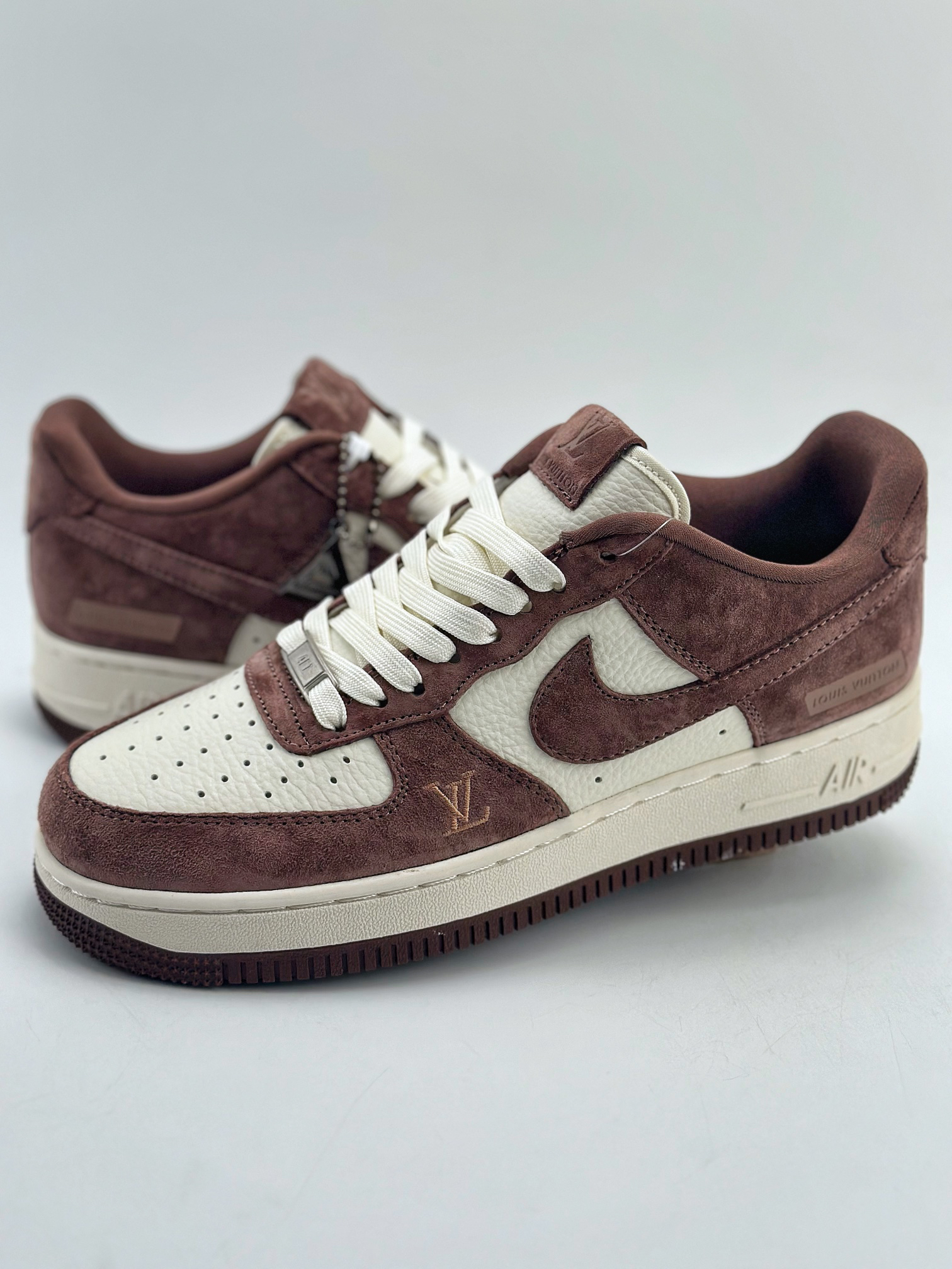 ルイ・ヴィトン x ナイキ Air Force 1 Low 限定クラシック ローカットコラボトレンドスニーカー「LV Nike」