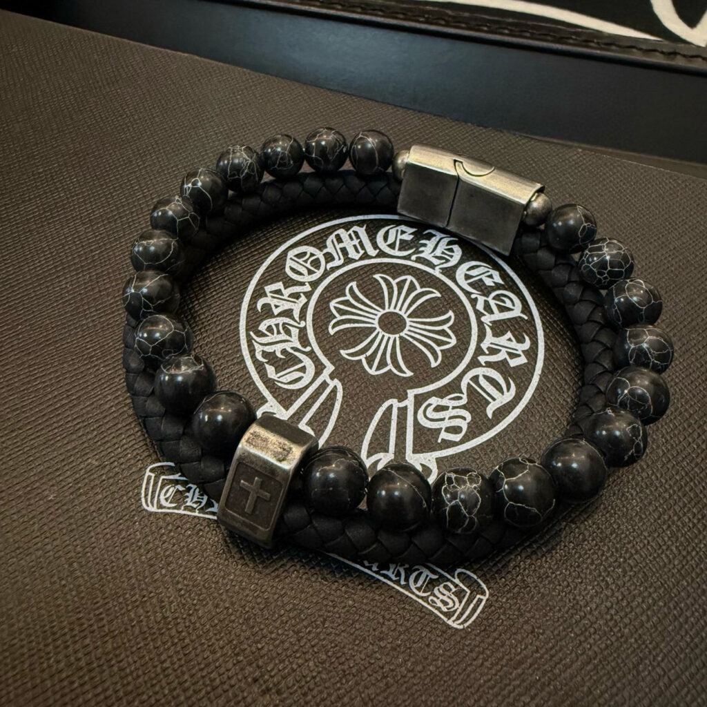 クロムハーツ「Chrome Hearts」ブレスレット - ヴィンテージ&ロックテイスト ペア用