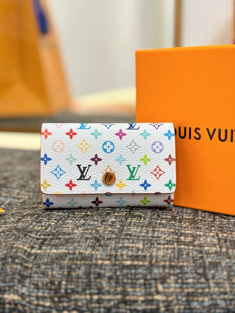 ルイ・ヴィトン「Louis Vuitton」LV × TM キーケース ミュルティクレ