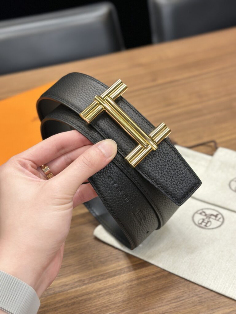【限定入荷】Hermès フレンチ紳士ベルト「全長約 100cm」