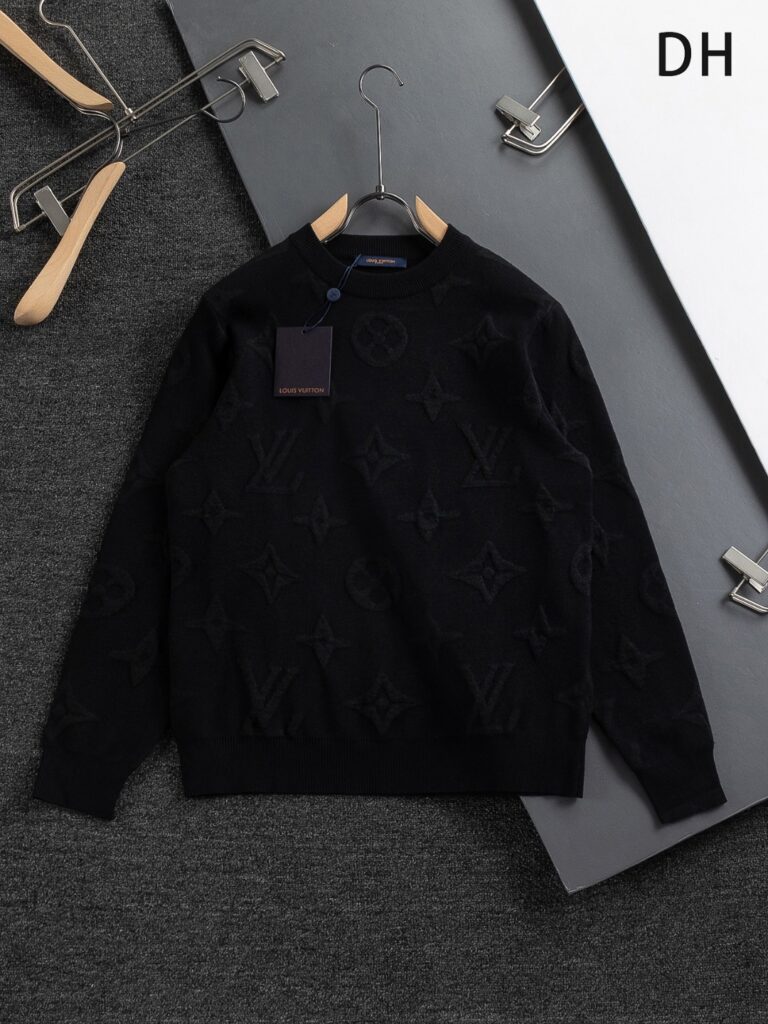 ルイ・ヴィトン「Louis Vuitton」秋冬新作ニットクルーネックセーター