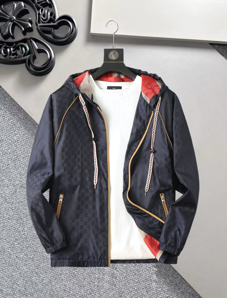 グッチ「Gucci 」秋冬新作メンズフード付きジャケット