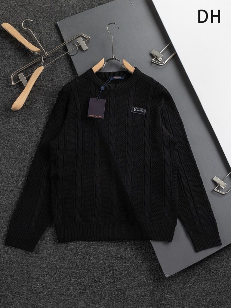 ルイ・ヴィトン「Louis Vuitton」秋冬新作ニットクルーネックセーター