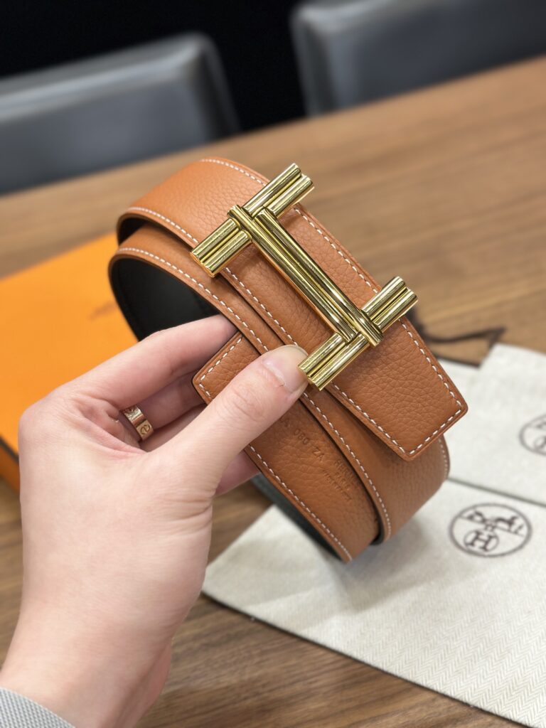 【限定入荷】Hermès フレンチ紳士ベルト「全長約 100cm」