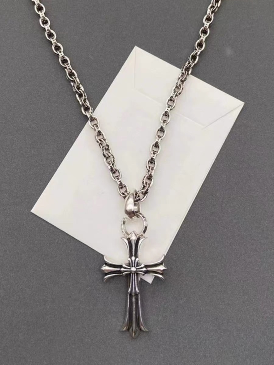 クロムハーツ「Chrome Hearts」シンプルペンダントネックレス - ユニセックス