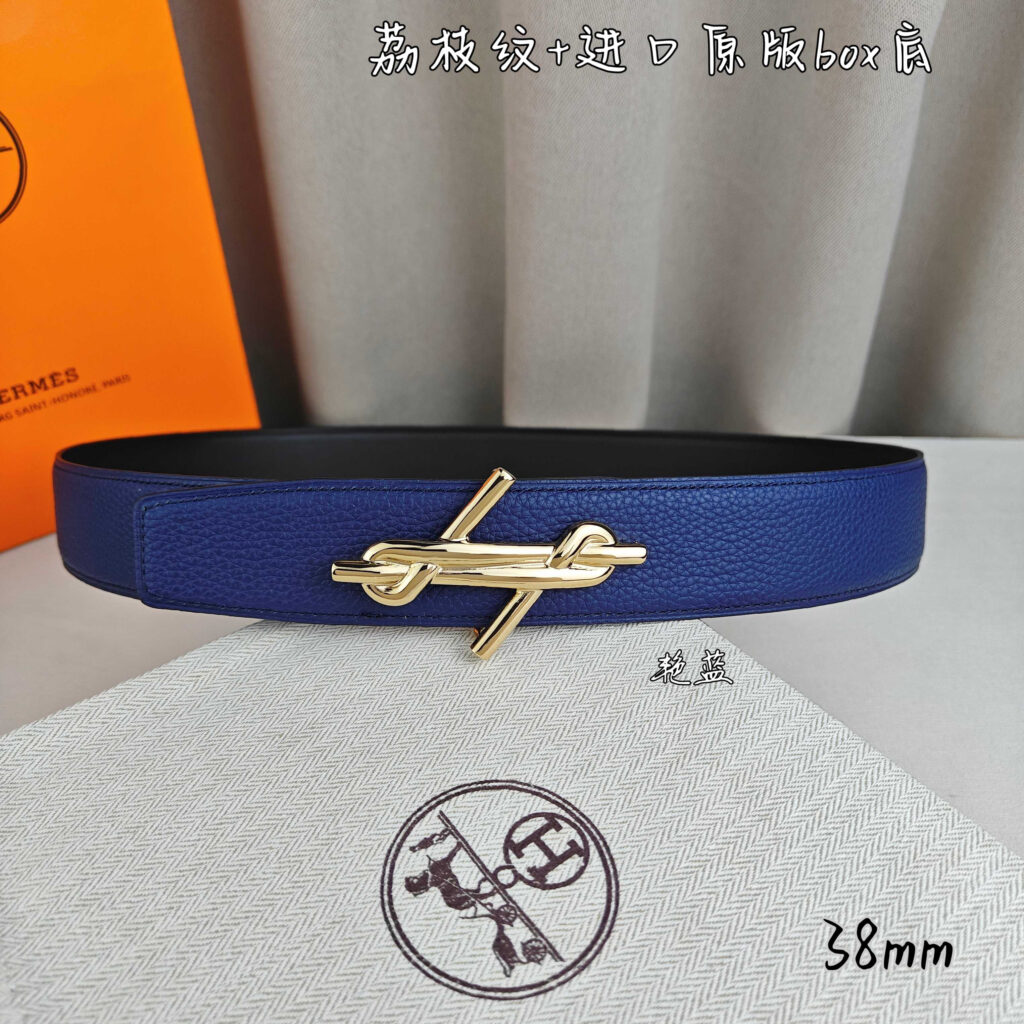 【限定入荷】Hermès フレンチ紳士ベルト「全長約 100cm」